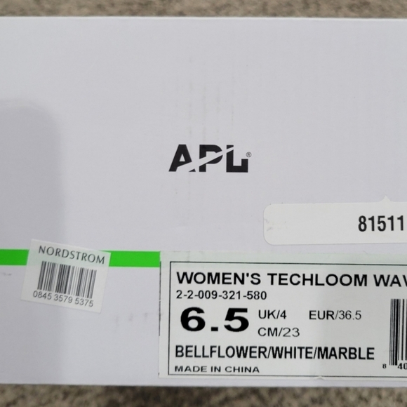 New In Box! APL Techloom Wave Bellflower Slide On Sneakers Size 6.5 - Picture 9 of 9